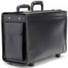 Korchmar Litigator 20" Wheeled Leather Litigation Case