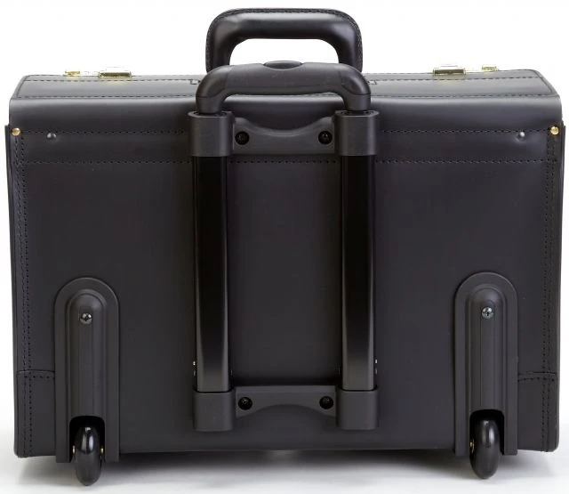 Korchmar Litigator 20" Wheeled Leather Litigation Case 3 Korchmar Litigator 20" Wheeled Leather Litigation Case - Image 3