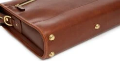 Korchmar Sawyer Leather Laptop Briefcase -Travel Luggage korchmar sawyer compact zippered brief 89