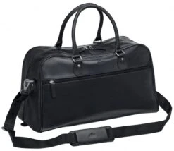 Mancini Buffalo Leather Classic Duffel Bag