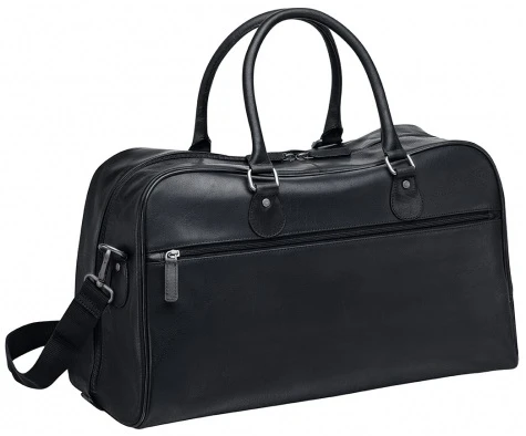 Mancini Buffalo Leather Classic Duffel Bag 5 Mancini Buffalo Leather Classic Duffel Bag - Image 5