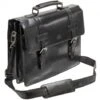 Mancini Buffalo Leather Double Compartment 15.6" Laptop Briefcase