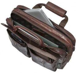 Mancini Buffalo Leather Double Compartment Laptop Briefcase 8 Mancini Buffalo Leather Double Compartment Laptop Briefcase -Travel Luggage mancini buffalo leather double compartment laptop briefcase 74