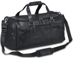Mancini Buffalo Leather Duffel Bag