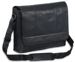 Mancini Buffalo Leather Laptop Messenger Bag