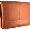 Mancini Colombian Leather Laptop Messenger Bag
