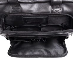 McKlein I Series Gold Coast Leather Detachable-Wheeled Laptop Case -Travel Luggage mcklein i series gold coast leather 2 in 1 removable wheeled 17 laptop case 37