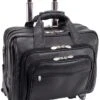 McKlein I Series Gold Coast Leather Detachable-Wheeled Laptop Case