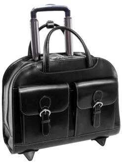 McKlein L Series Davis Wheeled Laptop Briefcase