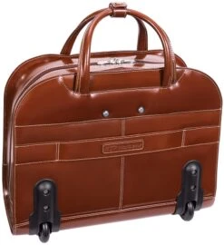 McKlein L Series Davis Wheeled Laptop Briefcase -Travel Luggage mcklein l series davis wheeled ladies laptop briefcase 81