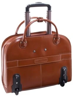 McKlein L Series Edgebrook Wheeled Laptop Briefcase -Travel Luggage mcklein l series edgebrook wheeled ladies laptop briefcase 102