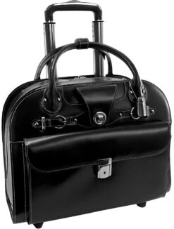 McKlein L Series Edgebrook Wheeled Laptop Briefcase -Travel Luggage mcklein l series edgebrook wheeled ladies laptop briefcase 99