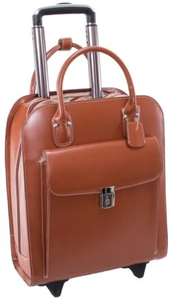 McKlein L Series Uptown Wheeled Laptop Briefcase -Travel Luggage mcklein l series uptown wheeled ladies laptop briefcase 90