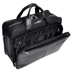 McKlein R Series Walton Leather Expandable Double Compartment Laptop Case W/ Removable Sleeve 7 McKlein R Series Walton Leather Expandable Double Compartment Laptop Case W/ Removable Sleeve -Travel Luggage mcklein r series leather expandable double compartment 17 laptop case w removable sleeve 62