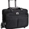 McKlein R Series Roosevelt Nylon Detachable-Wheeled Laptop Case W/ Removable Sleeve