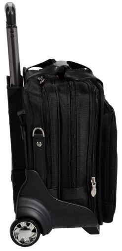 McKlein R Series Roosevelt Nylon Detachable-Wheeled Laptop Case W/ Removable Sleeve -Travel Luggage mcklein r series roosevelt 17 nylon detachable wheeled laptop case w removable sleeve 92