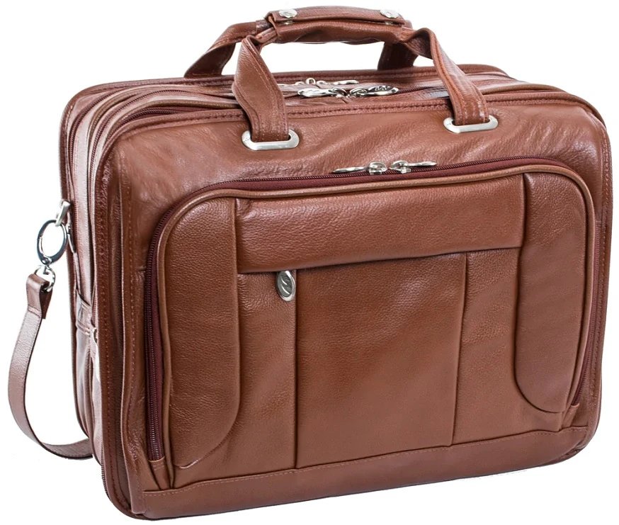 McKlein S Series West Town Leather Detachable-Wheeled Laptop Case 3 McKlein S Series West Town Leather Detachable-Wheeled Laptop Case - Image 3