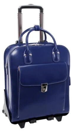 McKlein W Series La Grange Detachable-Wheeled Briefcase