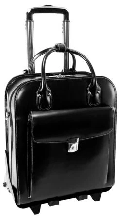 McKlein W Series La Grange Detachable-Wheeled Briefcase -Travel Luggage mcklein w series la grange detachable wheeled ladies briefcase 134