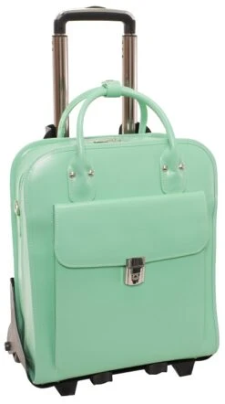 McKlein W Series La Grange Detachable-Wheeled Briefcase -Travel Luggage mcklein w series la grange detachable wheeled ladies briefcase 136