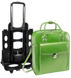 McKlein W Series La Grange Detachable-Wheeled Briefcase -Travel Luggage mcklein w series la grange detachable wheeled ladies briefcase 140