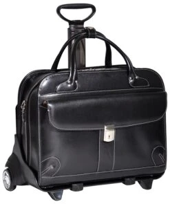 McKlein W Series Lakewood Detachable-Wheeled Briefcase