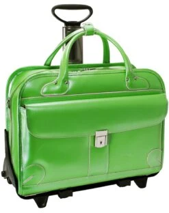 McKlein W Series Lakewood Detachable-Wheeled Briefcase -Travel Luggage mcklein w series lakewood detachable wheeled ladies briefcase 161