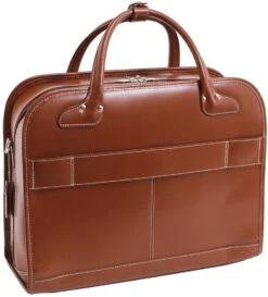 McKlein W Series Lakewood Detachable-Wheeled Briefcase -Travel Luggage mcklein w series lakewood detachable wheeled ladies briefcase 163