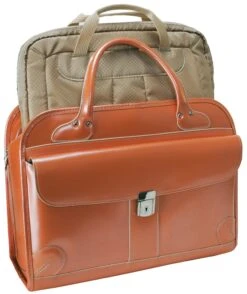 McKlein W Series Lakewood Detachable-Wheeled Briefcase -Travel Luggage mcklein w series lakewood detachable wheeled ladies briefcase 165