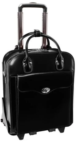 McKlein W Series Melrose Detachable-Wheeled Briefcase