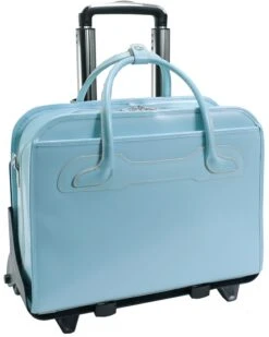 McKlein W Series Willowbrook Detachable-Wheeled Briefcase -Travel Luggage mcklein w series willowbrook detachable wheeled ladies briefcase 145
