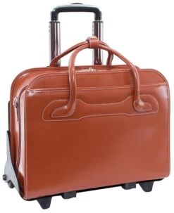 McKlein W Series Willowbrook Detachable-Wheeled Briefcase -Travel Luggage mcklein w series willowbrook detachable wheeled ladies briefcase 147