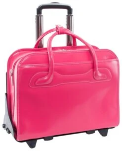 McKlein W Series Willowbrook Detachable-Wheeled Briefcase -Travel Luggage mcklein w series willowbrook detachable wheeled ladies briefcase 148