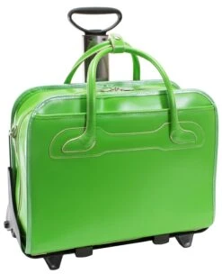 McKlein W Series Willowbrook Detachable-Wheeled Briefcase -Travel Luggage mcklein w series willowbrook detachable wheeled ladies briefcase 149