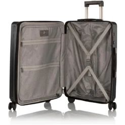 Heys Spinlite 26" Expandable Spinner 17 Heys Spinlite 26" Expandable Spinner -Travel Luggage open 26 black 1500x1500 b5c8fe4d 84c7 4a39 95ca 0ae8e2d79d77