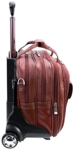 Siamod Ceresola Leather Detachable-Wheeled Laptop Case -Travel Luggage siamod ceresola leather detachable wheeled laptop case 127