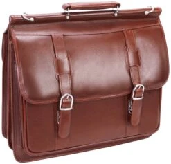Siamod Signorini Leather Laptop Briefcase