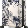 Ted Baker Luggage Magnolia Retro Floral Swirl Small Hardside Spinner