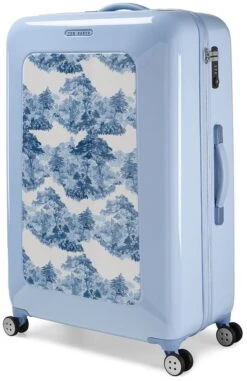 Ted Baker Luggage Take Flight Landscape Large Hardside Spinner